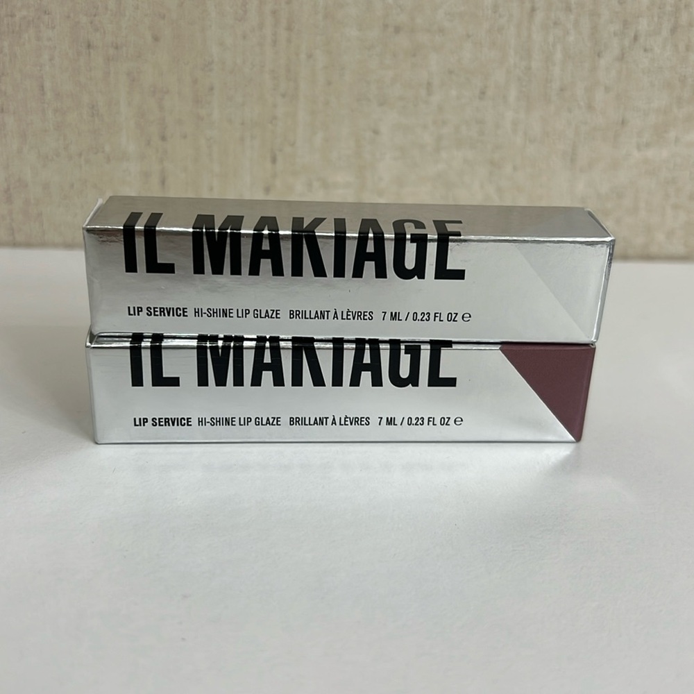 2 BRAND NEW IL MAKIAGE HI SHINE LIP GLAZE